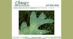Desktop Screenshot of carneylandscape.com